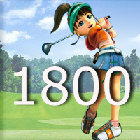 女子ゴルフTVキャプの跡1800