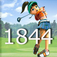 女子ゴルフTVキャプの跡1844