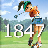 女子ゴルフTVキャプの跡1847