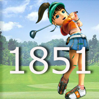 女子ゴルフTVキャプの跡1851