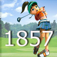 女子ゴルフTVキャプの跡1857