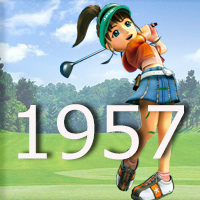 女子ゴルフTVキャプの跡1957