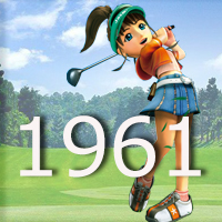 女子ゴルフTVキャプの跡1961