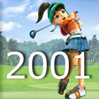 女子ゴルフTVキャプの跡2001