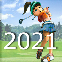 女子ゴルフTVキャプの跡2021